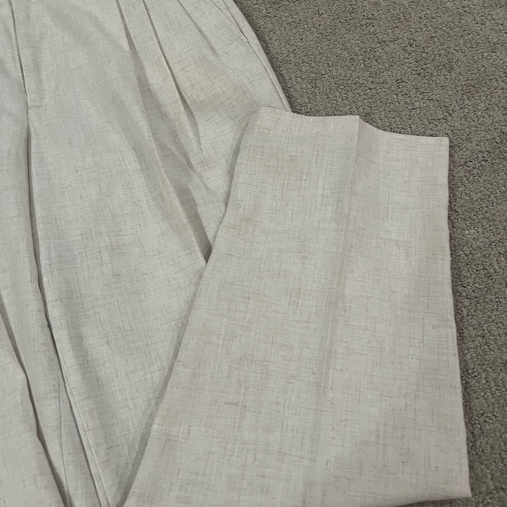 4.99Shipping! Unisex Untied Linen Pants 32x30 like new! - Picture 4 of 8
